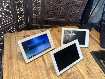 Crestron TSW-750-W-S  7'' Touch Screen White 3 Units Lot