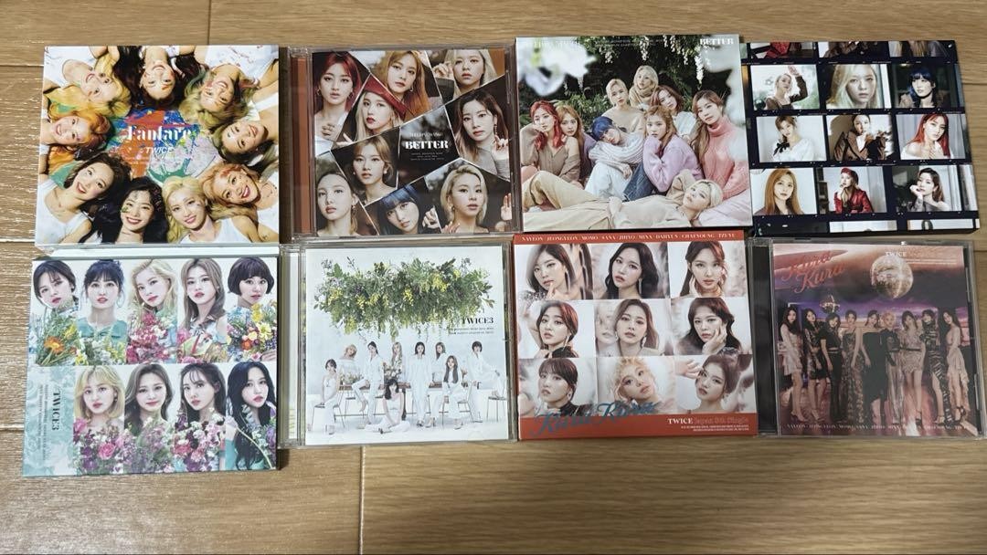 S L1200 Twice Cd Collection 8 Albums Set K-Pop Music Merchandise Rare