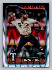 2024 Topps Chrome Jonathan Ornelas Raywave Refractors Rookie #74