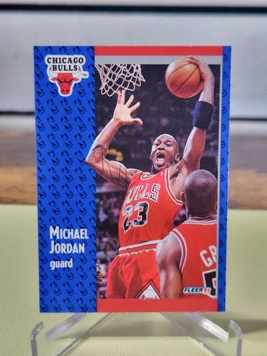 MICHAEL JORDAN - 1991-92 Fleer #29 - Chicago Bulls HOF - GOAT