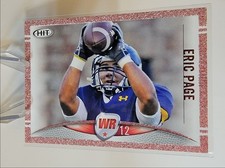 2012 SAGE HIT Red #112 Eric Page - Toledo Rockets