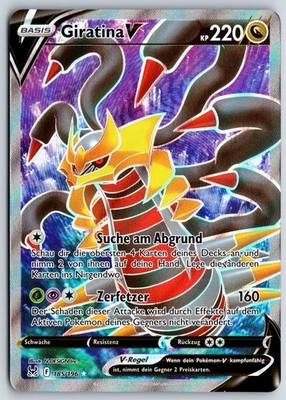 Giratina V Ultra Selten Verlorener Ursprung 185 NM