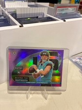 2021 Panini Playoff - Behind the Numbers Trevor Lawrence #BTN-TLR Purple...