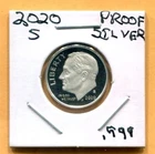 Gem 2020-S Proof Cameo (.999) Silver Roosevelt Dime - Free Shipping