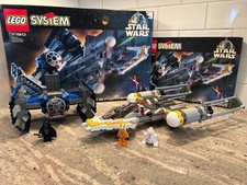 LEGO Star Wars 7150 TIE Fighter & Y-Wing, 100% Complete with Box & Manual, 1999
