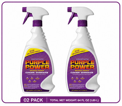 (2 pack) Purple Power Concentrated Industrial Cleaner/Degreaser 32 oz