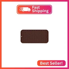 Silicone Dish Drying Mat, Non-Slip Easy Clean Sink Mat Large Heat-resistant Dish