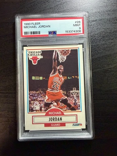 1990 Fleer Michael Jordan #26 PSA 9 MINT