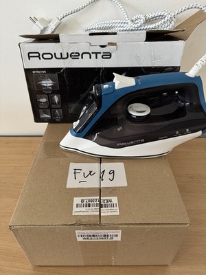 Rowenta DX1550D1 Effektiv Dampfbügeleisen, Stahl, blau, Neu 47,87 