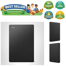 Seagate 1TB Portable Hard Drive HDD - Fast USB 3.0 for Gaming  Backup Solutions