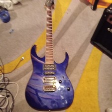 IBANEZ. GIO GRG170DX ELECTRIC GUITAR BLUE GC