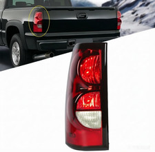 2003-06 Silverado 1500 2500 3500HD Left Tail Light Assembly Compatible Replaceme