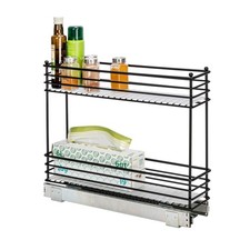 Household Essentials Glidez Pull-Out Cabinet Organizer - Steel, 2-Tier