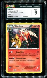 Blaziken 17/108 Dark Explorers Holo Rare