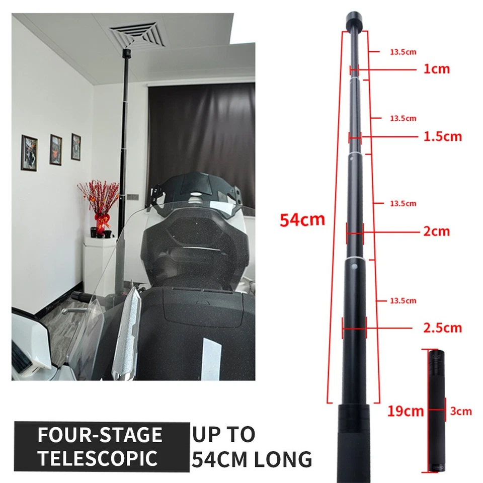 Panical Motorcycle Adjustable Selfie Stick For Honda Goldwing GL1800 F6B - Image 3 of 4