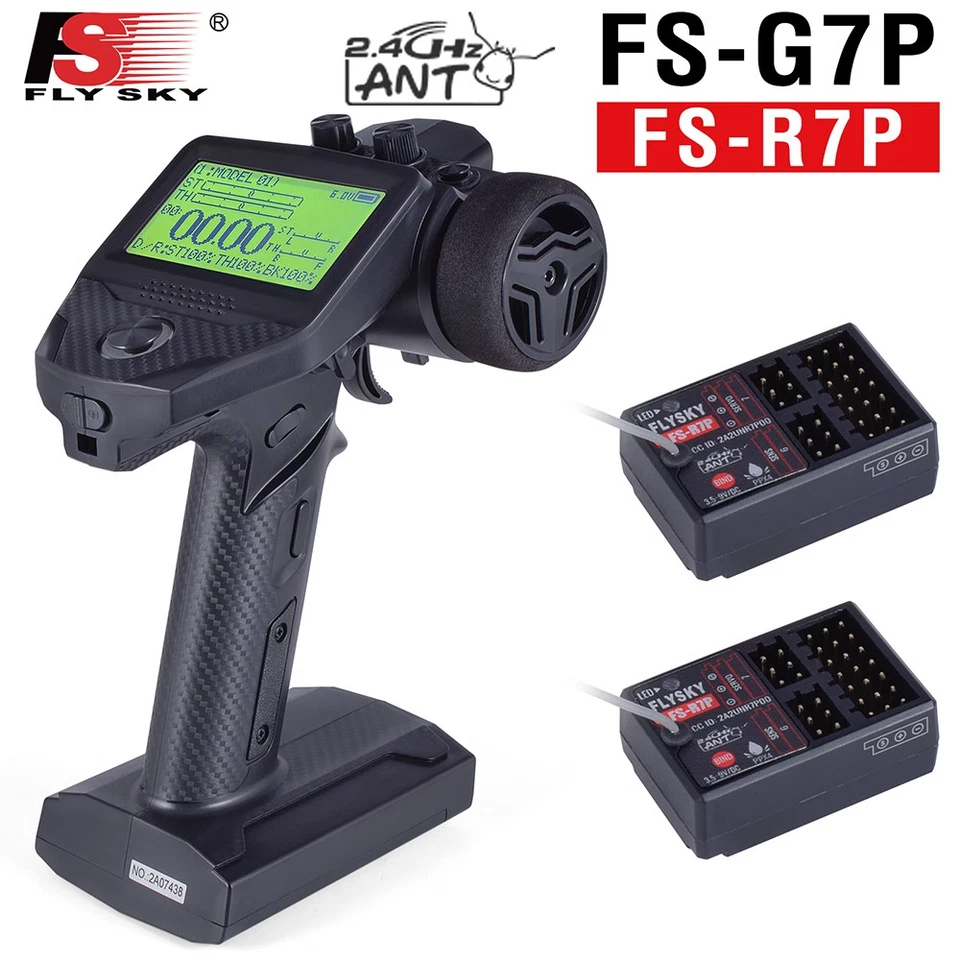 Flysky G7P 7CH Sender-Empfänger R7P FS-R7P 2.4Ghz für RC Auto Boot Roboter - Bild 4 von 4