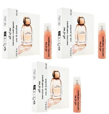 3X Narciso Rodriguez All Of Me Eau de Parfum SAMPLE Spray 0.02 fl oz/0.6 ml/each