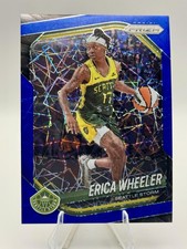 2025 Panini Prizm WNBA #125 Erica Wheeler Blue Velocity Prizms 2