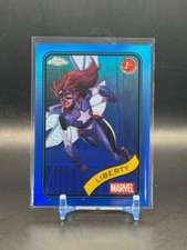 2025 Topps Chrome Marvel LIBERTY #198 Blue Refractor (083) /299 RAW