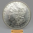 1878-S Morgan Silver Dollar, AU / MS - #C61687NQ