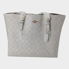 Coach Mollie Tote In Signature Canvas One Size