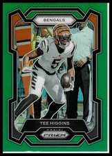 2023 Panini Prizm #61 Tee Higgins Green