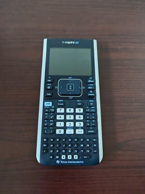 Texas Instruments TI-Nspire CX Graphing Calculator Scratches on Screen Works