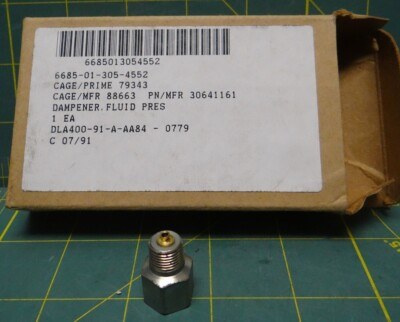 #ad Procurenet Fluid Pressure Dampener 1 8 NPT Conn. 30641161 6685 01 305 4552 $11.00