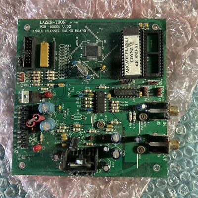 Untested factory original Lazer Torn Sound Coynz Arcade Game Pcb board Of41-5