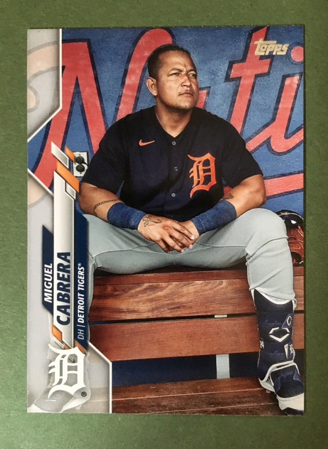 2020 Topps Update #U-55 Miguel Cabrera Photo Variation SP Parallel Tigers
