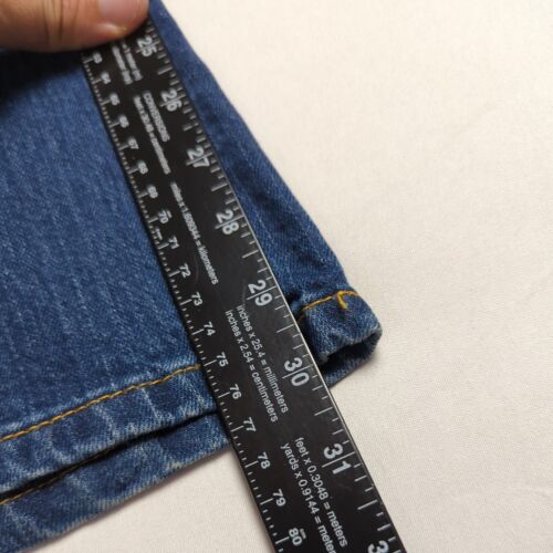 Levis 525 Womens 14S Size Jeans Denim Pants Bootcut Medium Wash Blue High Rise - Picture 7 of 10