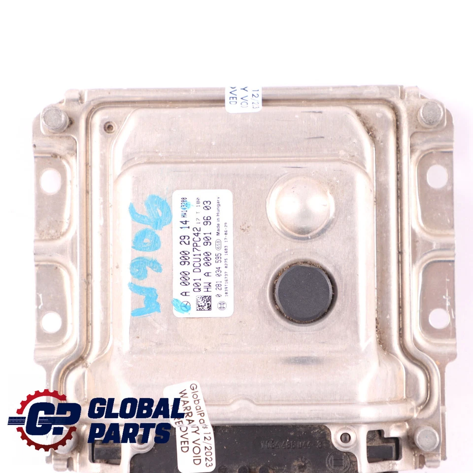 Mercedes Sprinter W906 OM651 OM642 Diesel Adblue Unità controllo ECU A0009002914 - Immagine 2 di 4