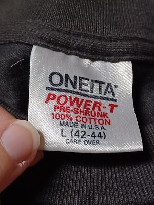 Vintage ONEITA Power T - Salem Witch Museum T Shirt Sz L 42-44 | eBay