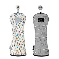 Golf Head Cover for Driver Disney 100th Anniversary White/Gray 460cc New Japan