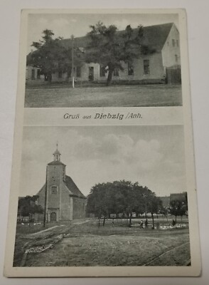 AK Diebzig Anhalt um 1910 bei Köthen Calbe 