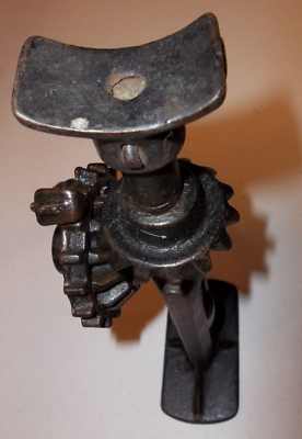 OLDキャストアイアンジャック RARE Vtg Antique Cast Iron Auto Car Jack Elite MFG Co. Ashland OH