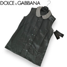 DOLCE&GABBANA silk blouse dress dress sleeveless 40 new gq2vdtkr