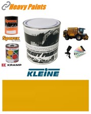 Kleine Machinery Yellow Paint High Endurance Enamel Paint 1 Litre Tin