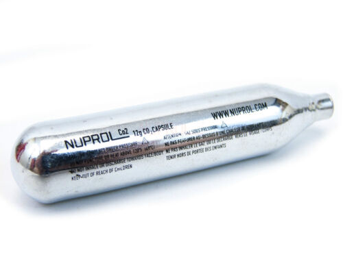 Nuprol CO2 12g capsules airsoft CO2 gaz 12g powerlets airgun pistolet CO2 capsule
