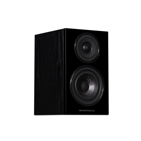 WHARFEDALE DIAMOND 12.2 BLACK COPPIA DI DIFFUSORI DA SCAFFALE 2 VIE NERI NUOVI