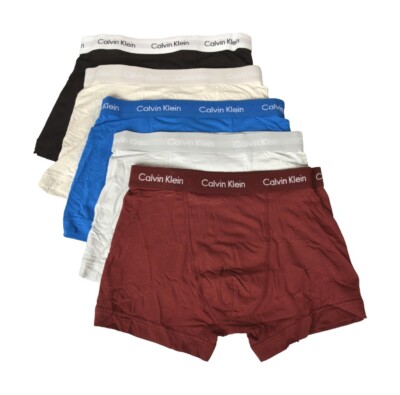 SG Herren Boxershorts CK CALVIN KLEIN 5er Pack Sichtstretch Baumwolle Elastic