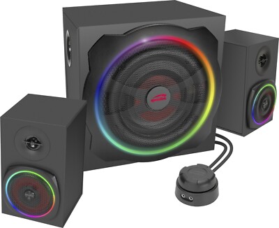 [SPEEDLINK] [GRAVITY RGB 2.1 SUBWOOFER SYSTEM] [60W RMS] [40HZ-20HZ] [OVP]