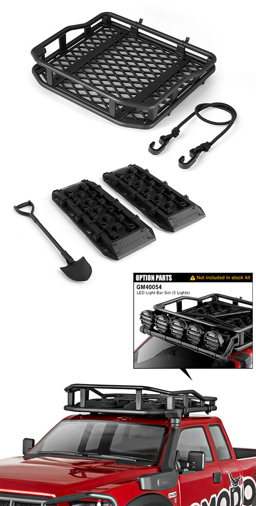 Gmade Komodo 110 Off Road Roof Rack & Accessories EP RC Cars Crawler 