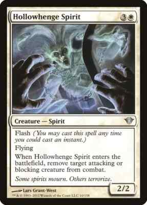 HOLLOWHENGE SPIRIT X 4 E/X+ DARK ASCENSION MAGIC THE GATHERING