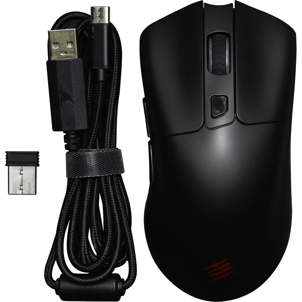 Mad Catz M.O.J.O. M2 Ergonomic Performance Wireless Gaming Mouse Black - Image 4 of 4