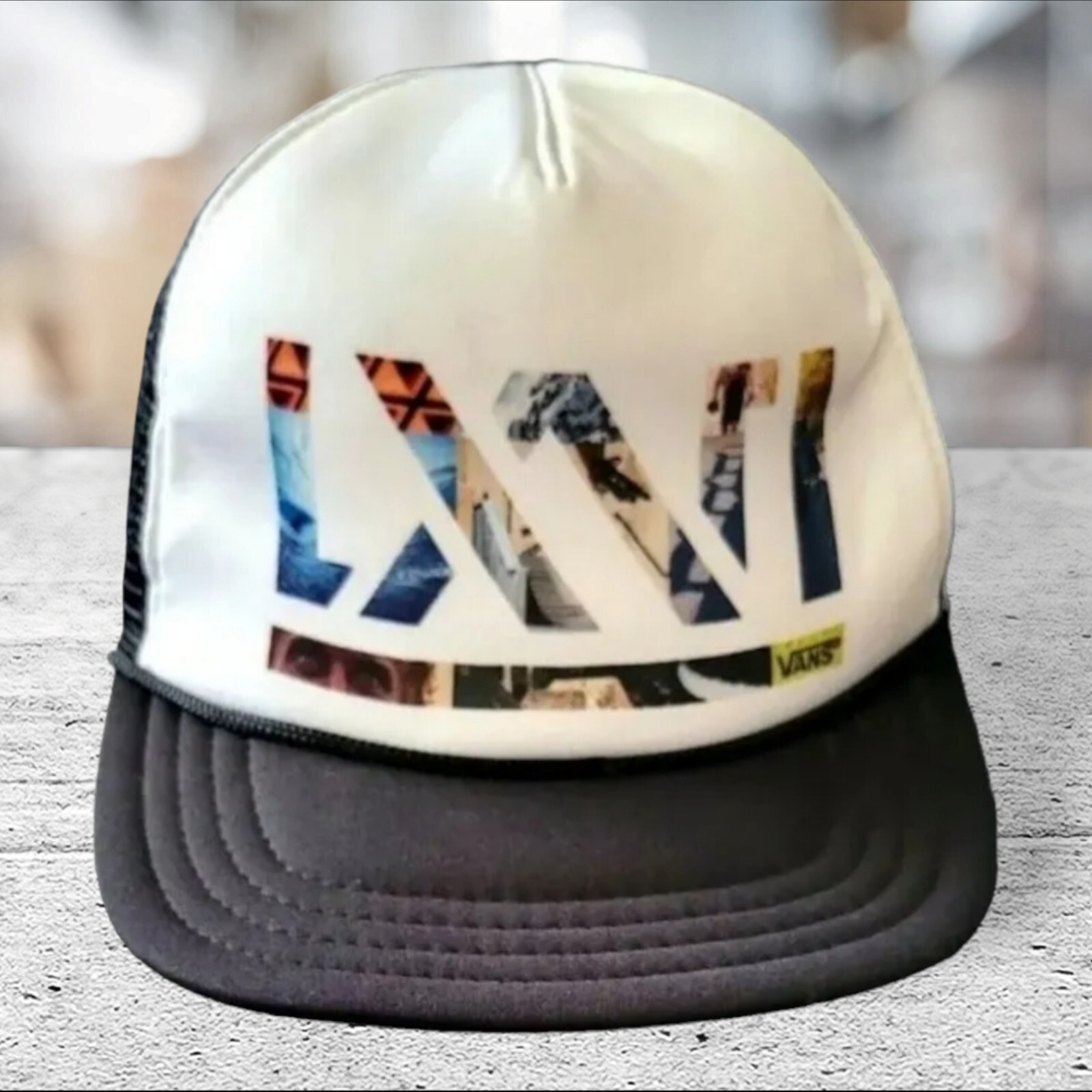 VANS Skate Snapback Hat Baseball Cap Vintage - image 1