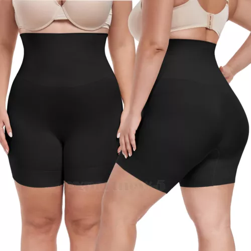 Plus Size Women Smoothing Shapewear Slip Short Tummy Control Slimmer Body Shaper - Picture 6 of 29