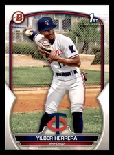 2023 Bowman Yilber Herrera #BP-86 FBC Minnesota Twins