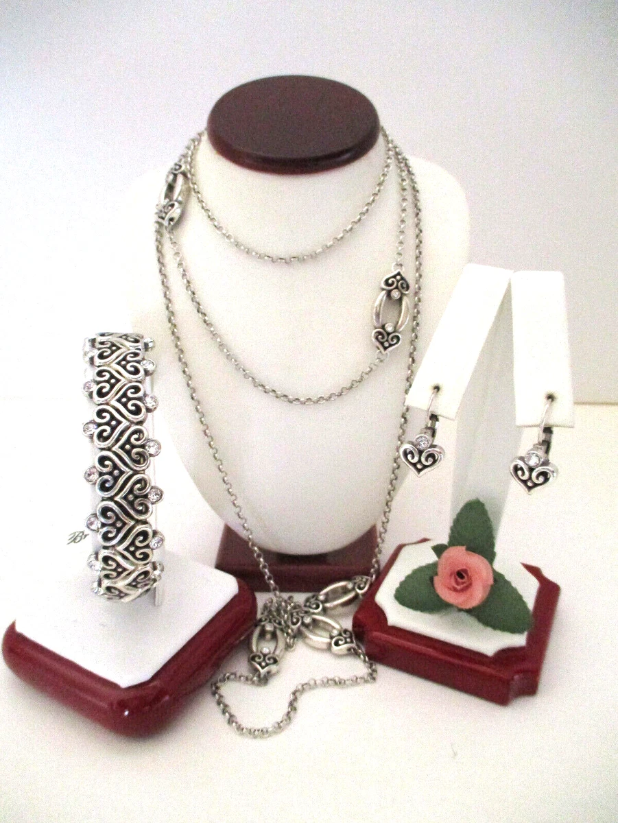 Brighton alcazar heart leverback hotsell earrings