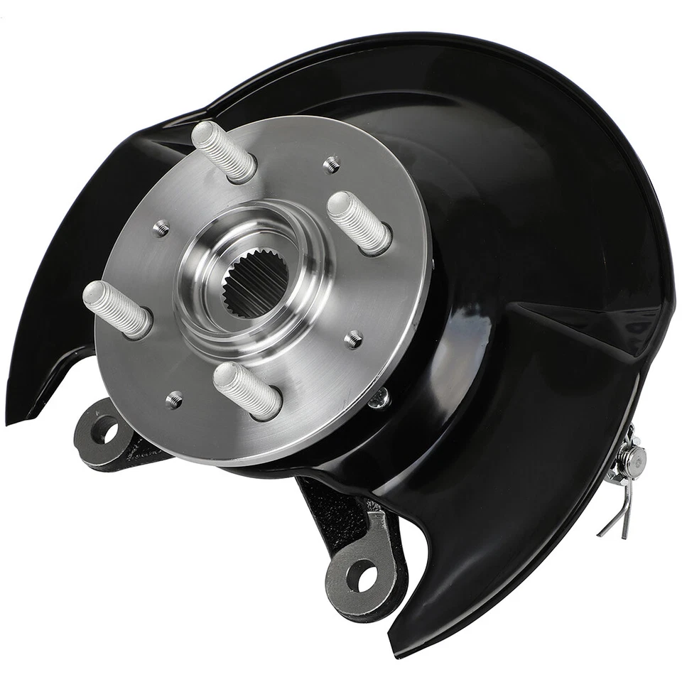 Conjunto de nudillos de cojinete de cubo de rueda delantera 2X para Honda Civic 1,7 L 2003 2004 2005 Foto 3 de 4